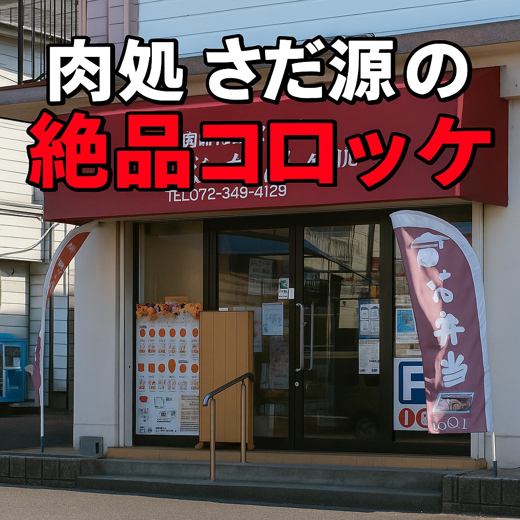 地元民が愛する精肉店！さだ源の絶品コロッケを実食レポート
