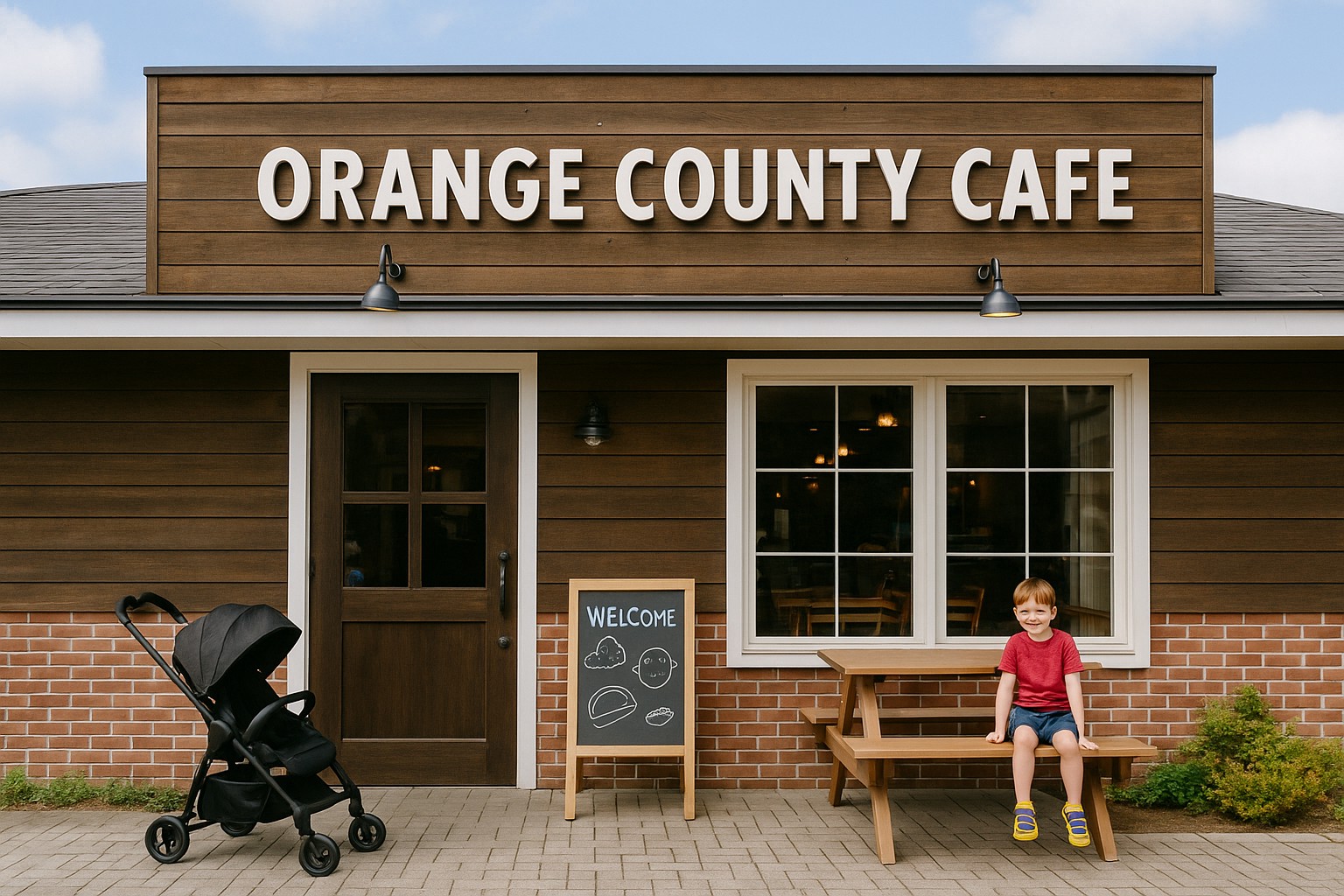 【富田林市】オレンジカウンティカフェで子連れランチ|ベビーカーOK&キッズフレンドリー