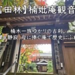 【富田林】楠妣庵観音寺 — 楠木一族ゆかりの古刹。紅葉と静寂、母に捧ぐ庵で歴史にふれる