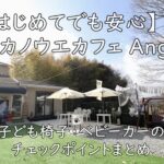 【はじめてでも安心】ハカノウエカフェ Ange｜子ども椅子・ベビーカーのチェックポイントまとめ