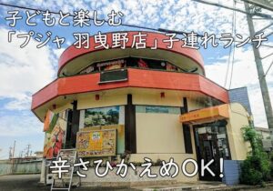辛さひかえめOK！子どもと楽しむ「プジャ 羽曳野店」子連れランチ