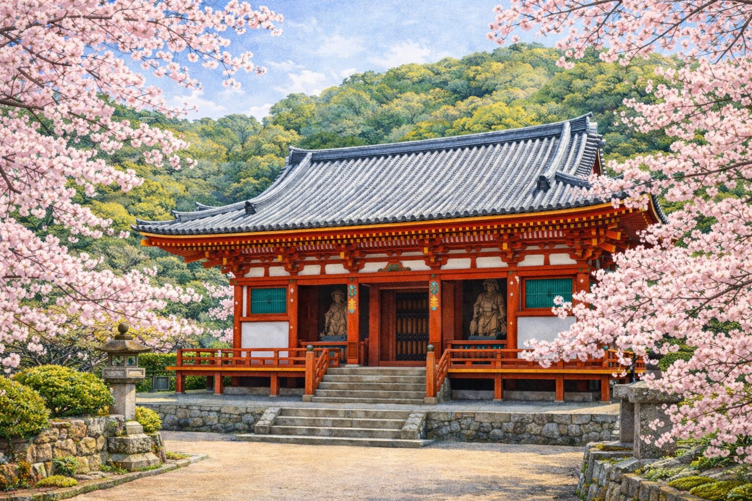 【金剛寺の宝】国宝・重要文化財を巡る｜建造物・仏像・庭園の見どころ