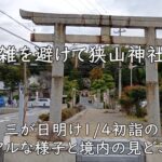 混雑を避けて狭山神社へ｜三が日明け1/4初詣のリアルな様子と境内の見どころ