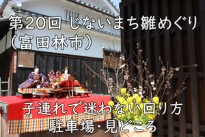 第20回 じないまち雛めぐり（富田林市）｜子連れで迷わない回り方・駐車場・見どころ